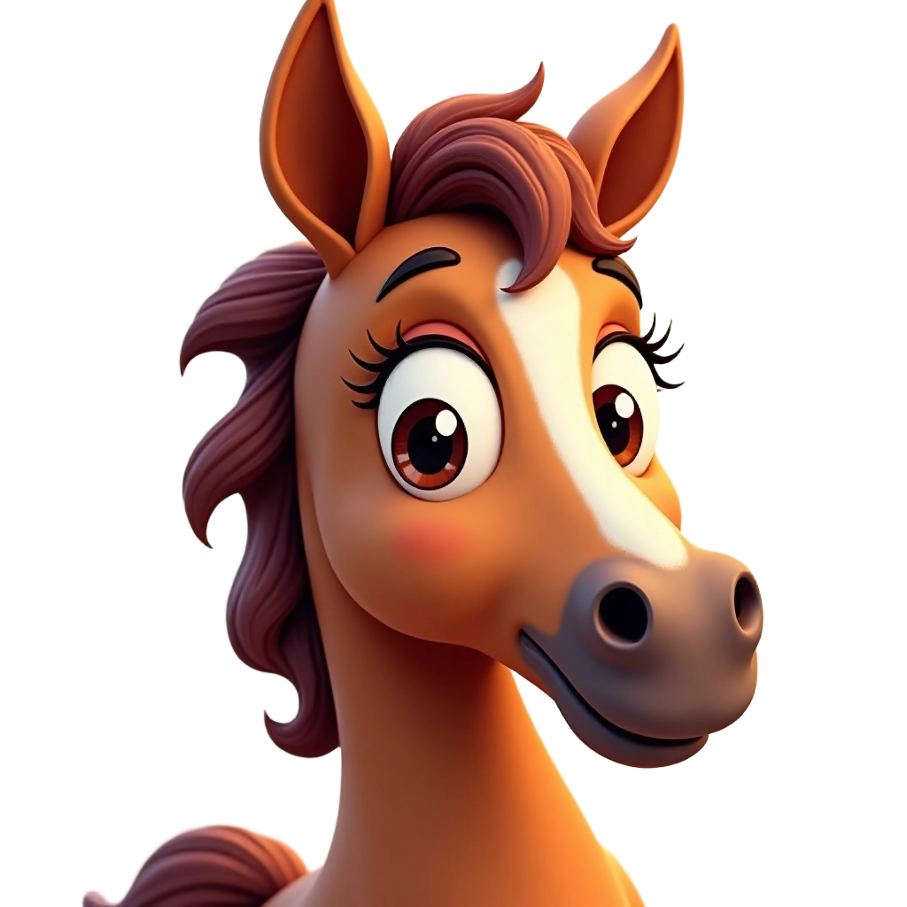 Animated Horse Portrait